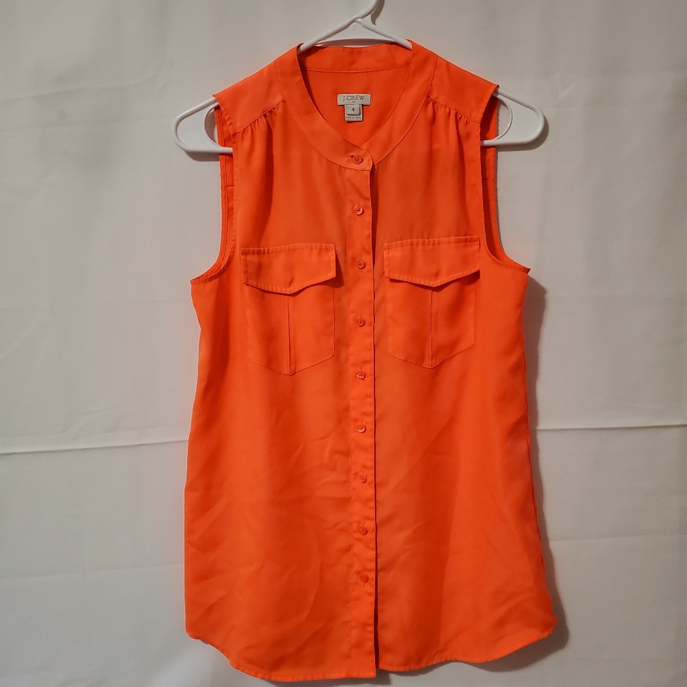 🛍 J CREW SLEEVELESS TOP